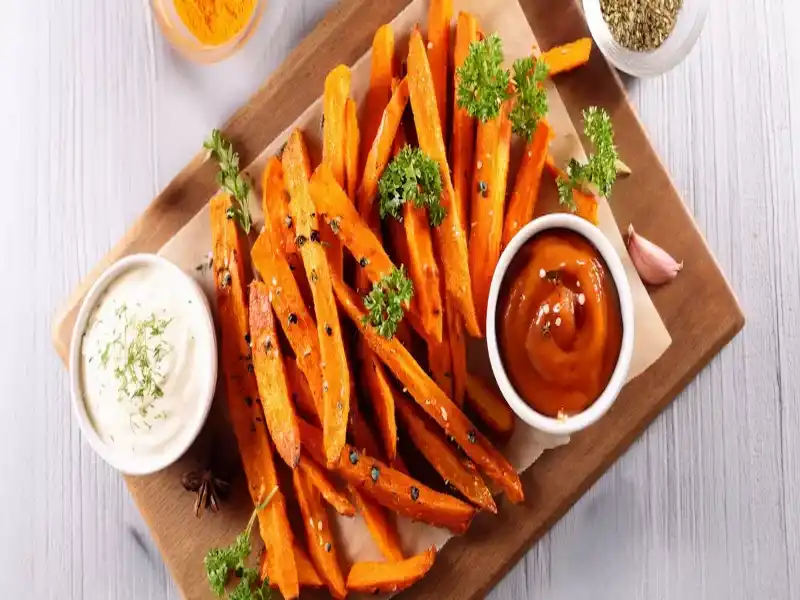 Baked Sweet Potato Coins—healthy toddler snacks that are naturally sweet and full of fiber, perfect for little hands.