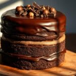 triple chocolate cake